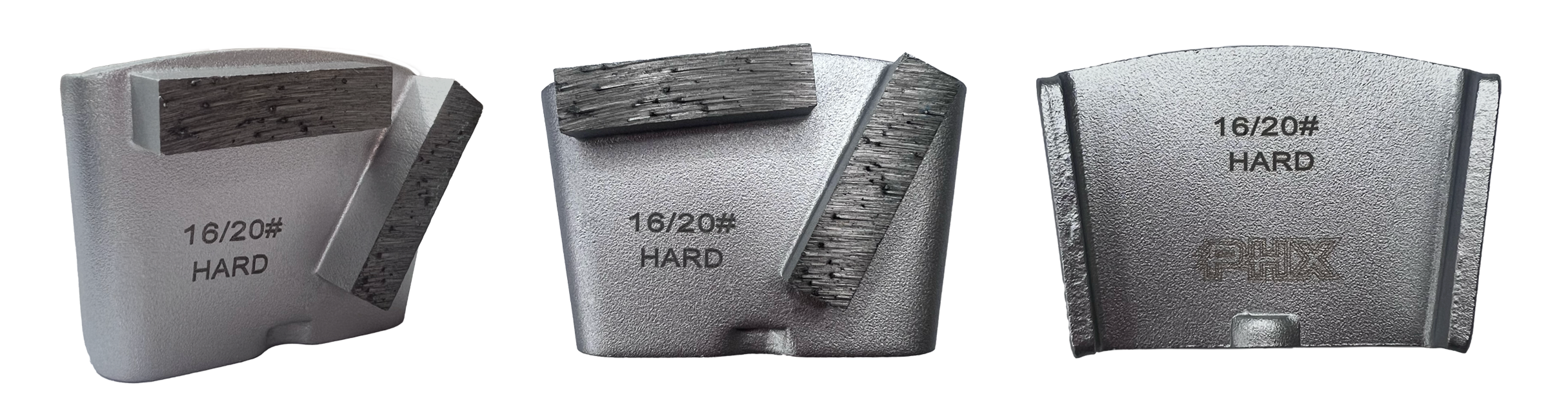 BHTC-16H2: 12 x Hard style HTC 16 grit 2 segments