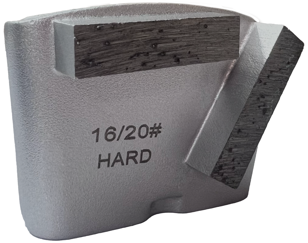 BHTC-16H2: 12 x Hard style HTC 16 grit 2 segments