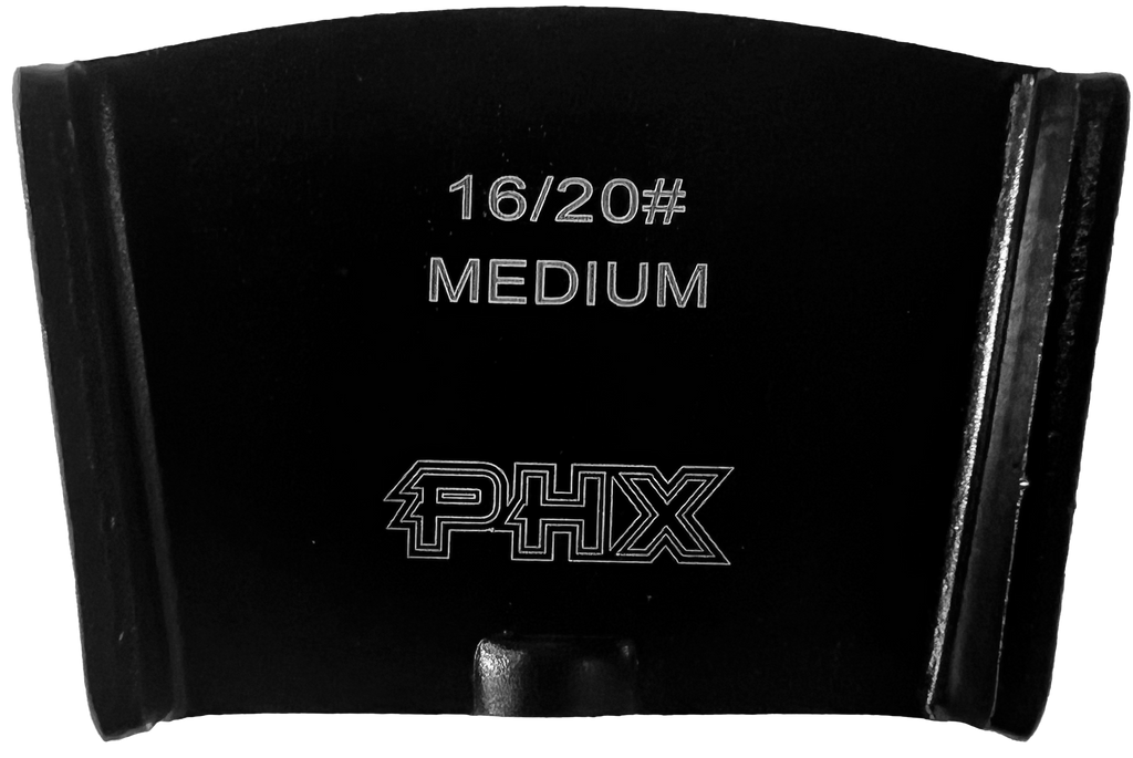 BHTC-16M2: 12 x Medium style HTC 16 grit 2 segments