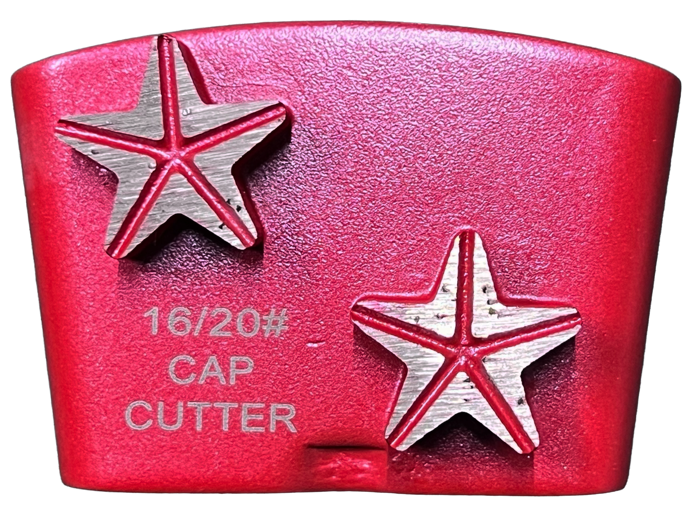 BHTC-STAR2: 12 x HTC 16 grit Cap Cutter, 2 segments