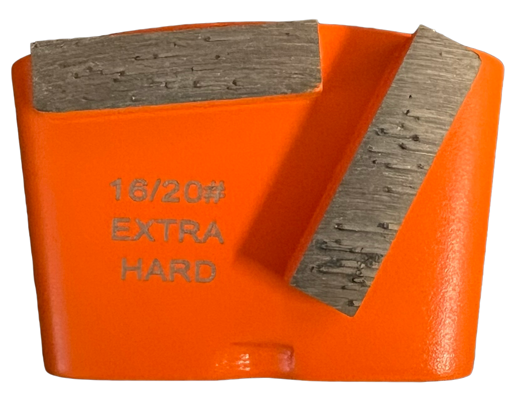 BHTC-16XH2: 12 x Extra-Hard style HTC 16 grit 2 segments