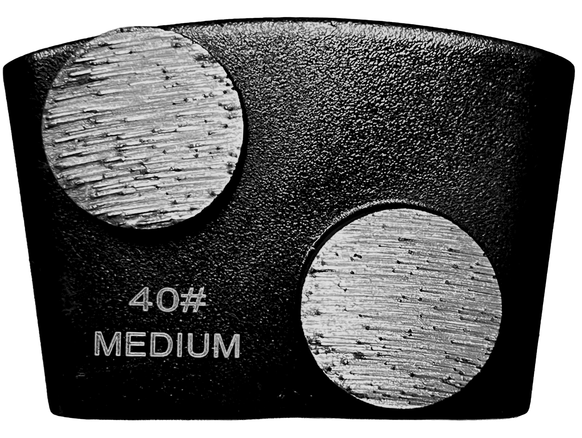 BHTC-40M2: 12 x Medium style HTC 40 grit 2 segments