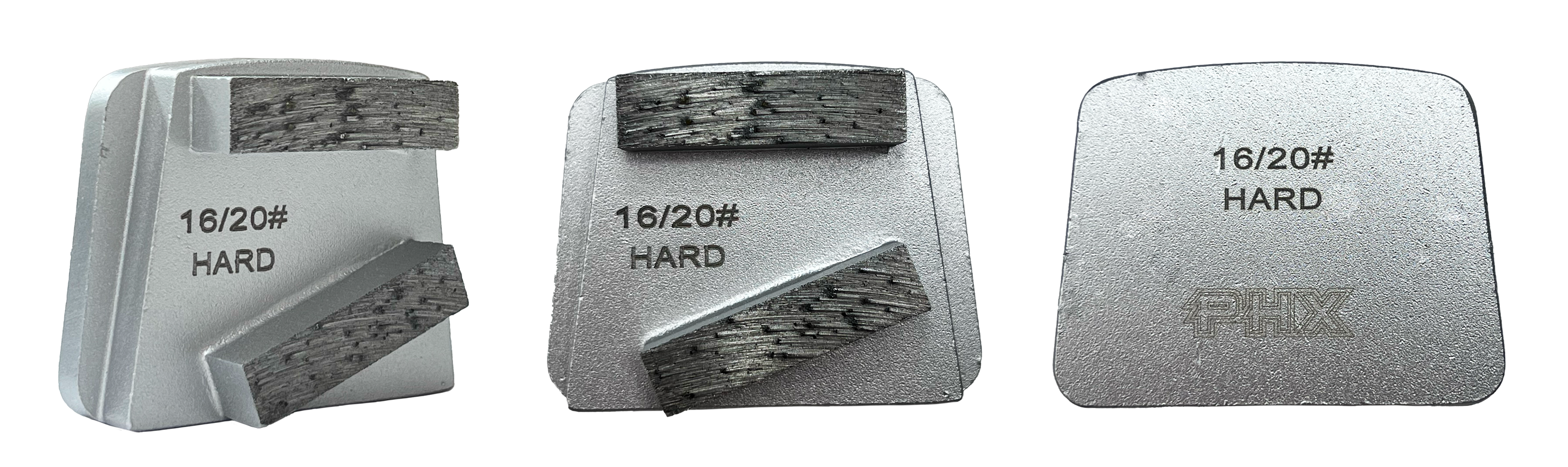 B16H2RT: 9 x Hard 16 Grit 2 Seg. Rect. Premium