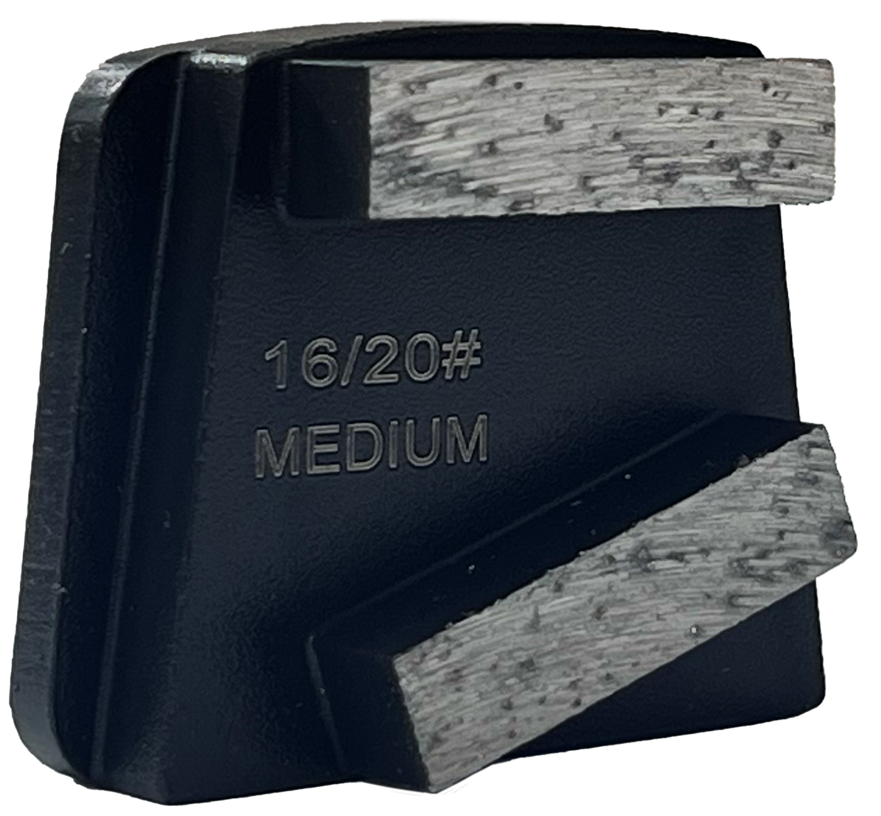 B12-16M2RT: 4 x Medium 16 Grit 2 Seg. Premium