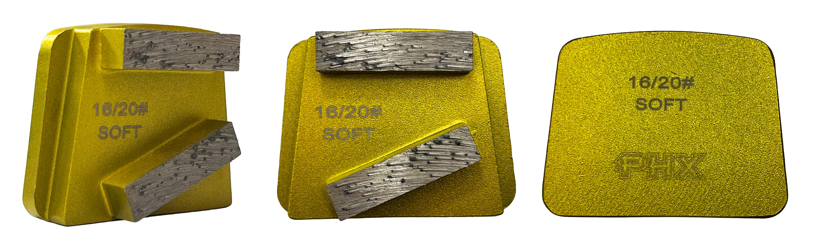 BHTG-16S2: 12 x Soft HTG 16 grit 2 segments