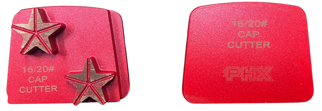 B12-16STAR2: 4 x Étoile 16 Grit 2 Seg