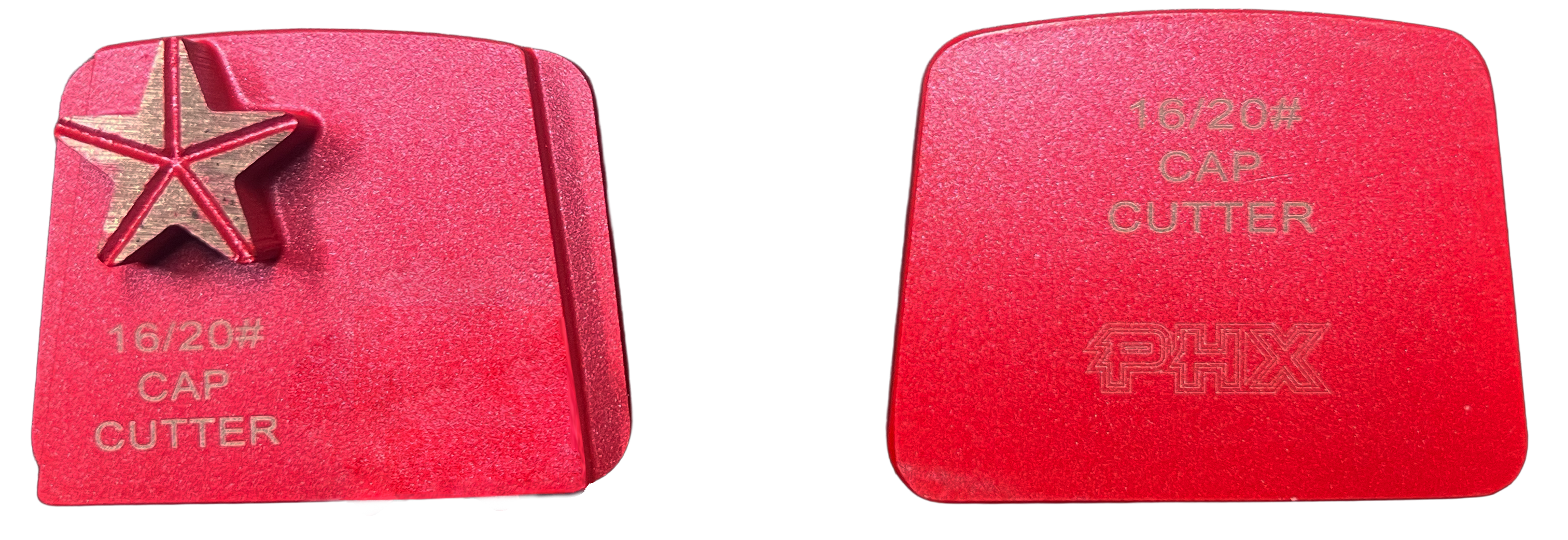 B16STAR1: 9 x Étoile 16 Grit 1 Seg