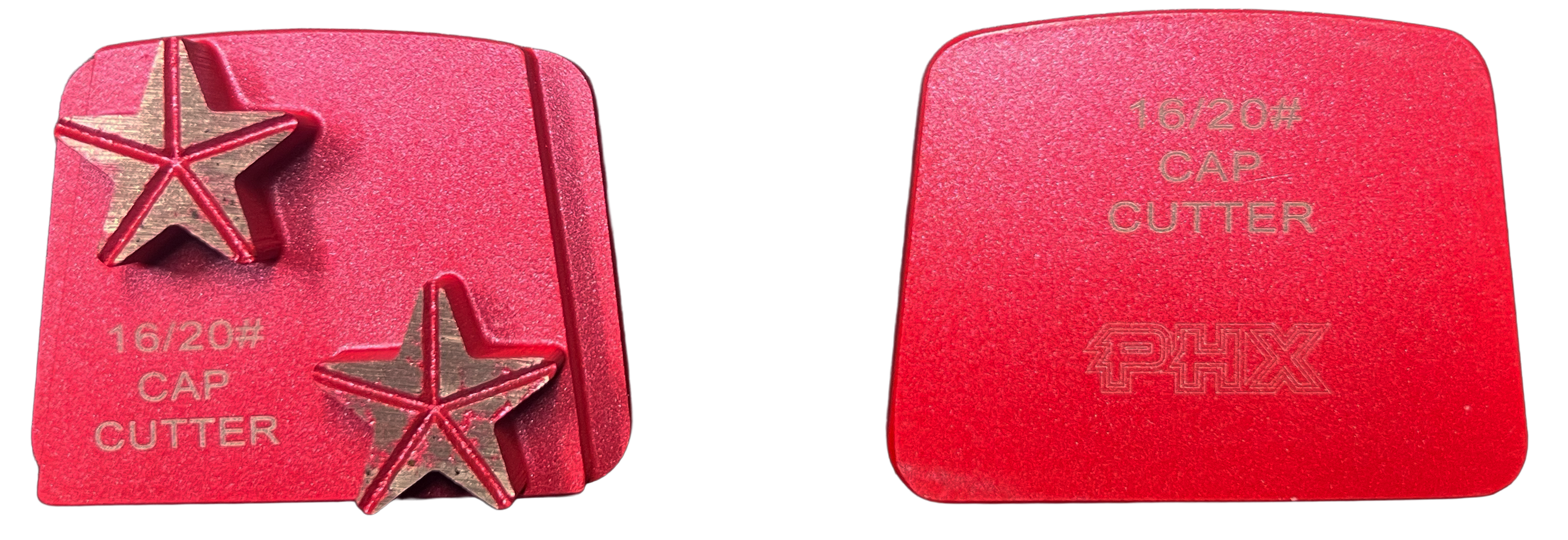 B16STAR2: 9 x Étoile 16 Grit 2 Seg