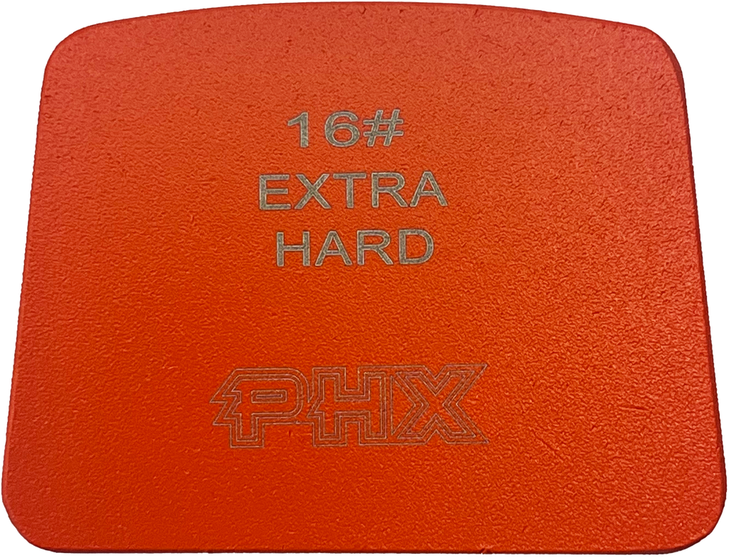 B16XH3RT: 9 x Extra Hard 16 Grit 3 Seg. Rect. Premium