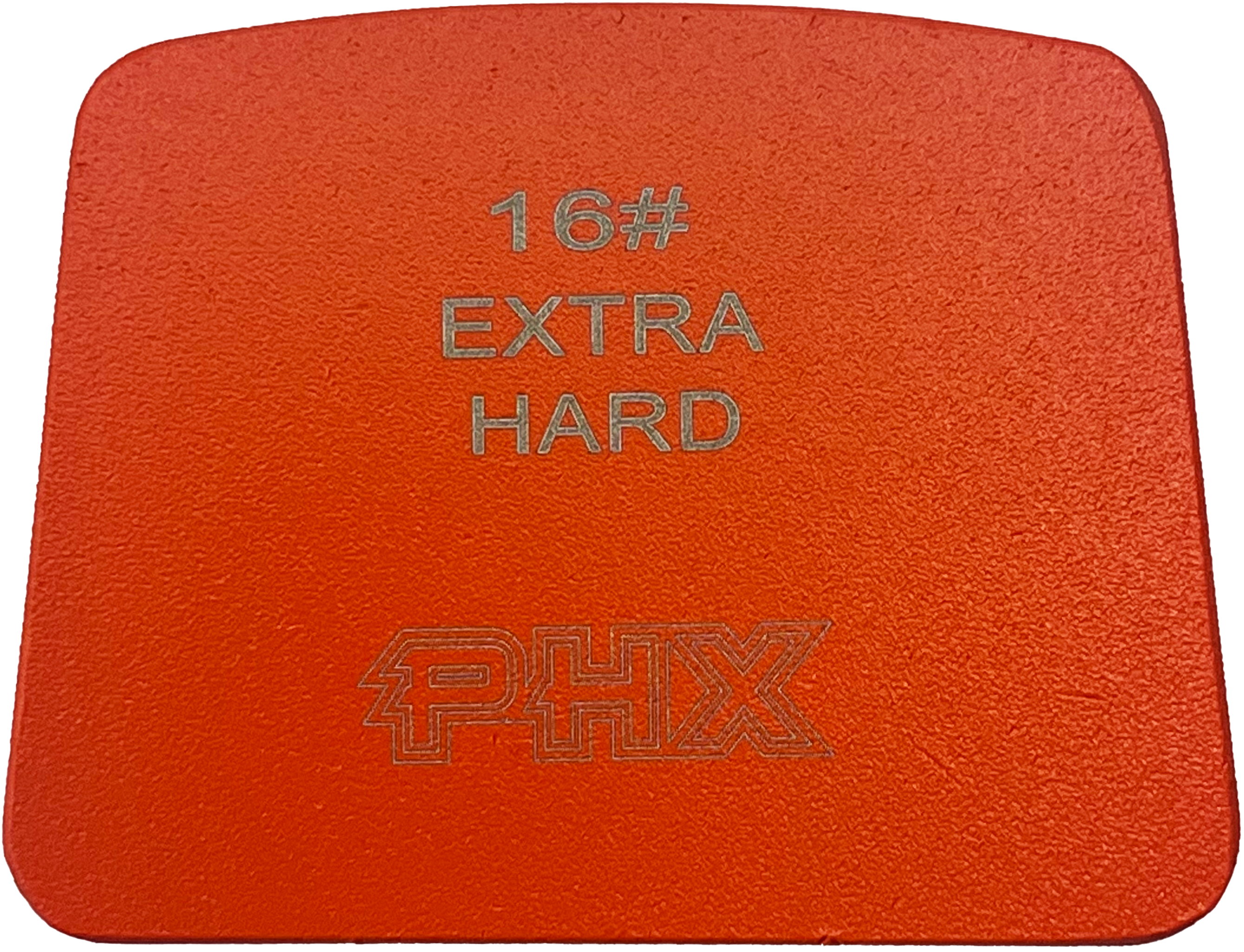 B12-16XH3RT: 4 x Extra Hard 16 Grit 3 Seg. Rect.