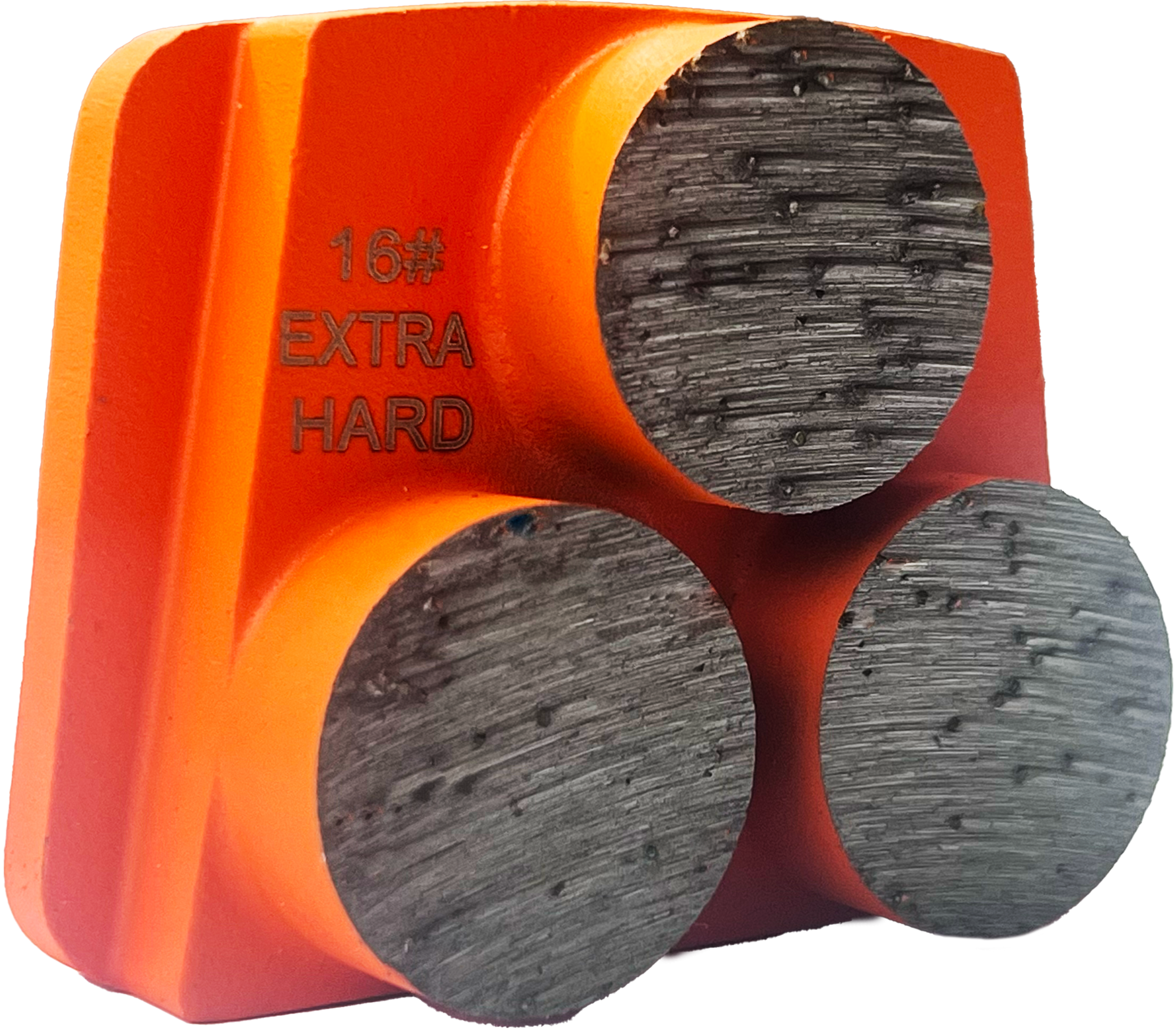 B16XH3RT: 9 x Extra Hard 16 Grit 3 Seg. Rect. Premium