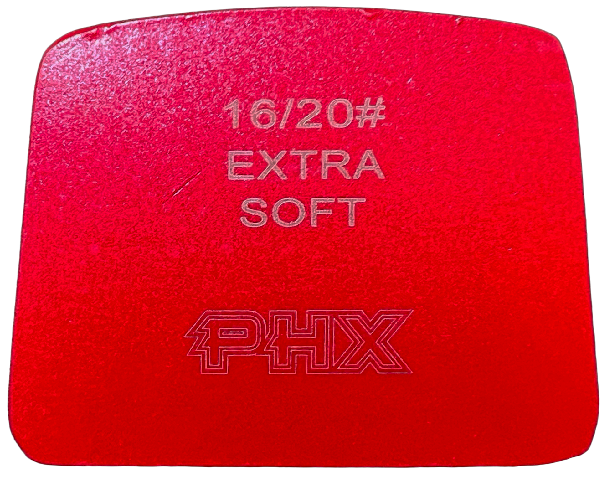 B12-16XS2RT	: 4 x Extra Soft 16 Grit 2 Seg. Premium