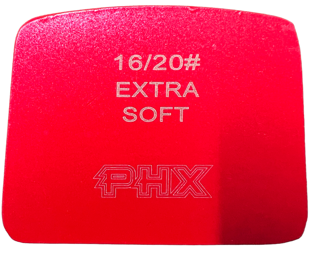 B16XS2RT: 9 x Extra Soft 16 Grit 2 Seg Rect Premium