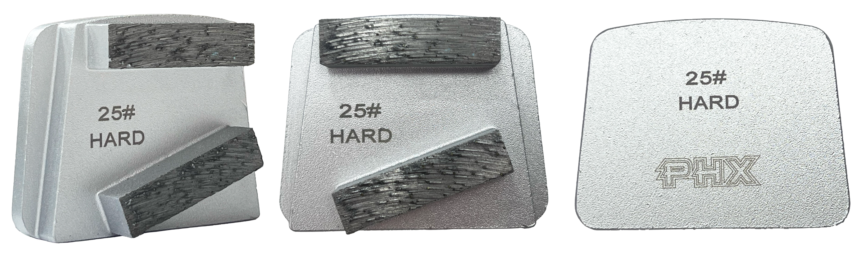 B25H2RT: 9 x Hard 25 Grit 2 Seg. Premium