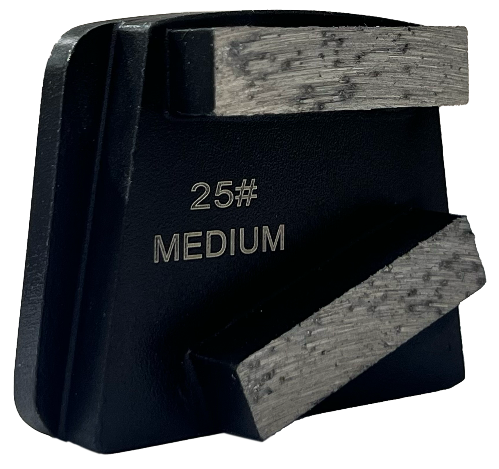 B25M2RT: 9 x Medium 25 Grit 2 Seg. Premium