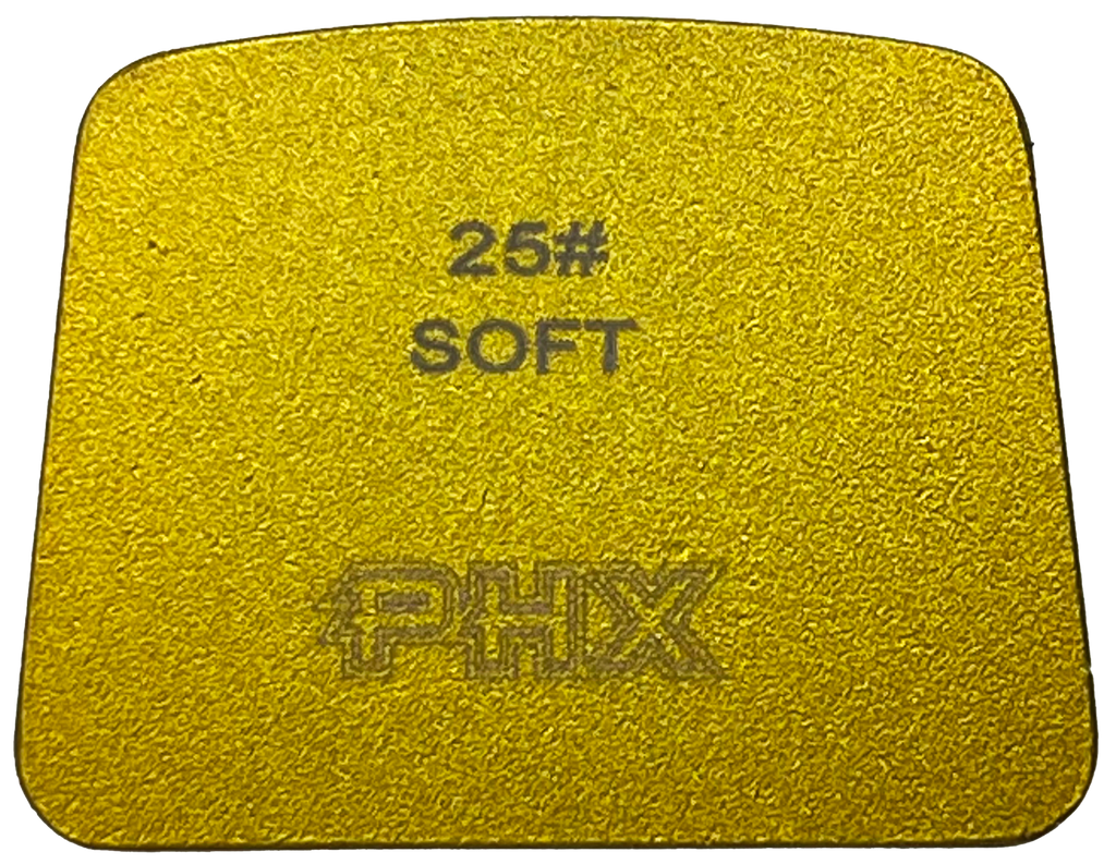 B25S2RT: 9 x Soft 25 Grit 2 Seg. Premium