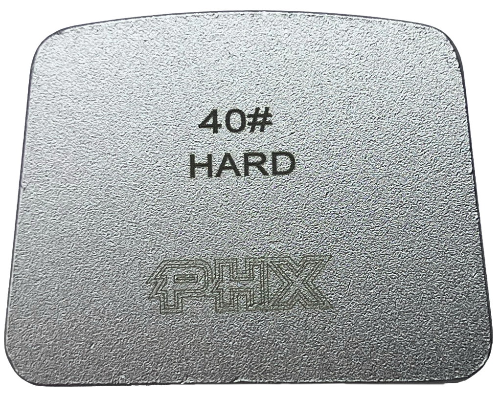 B40H2RT: 9 x 40 Grit hard 2 seg. Premium