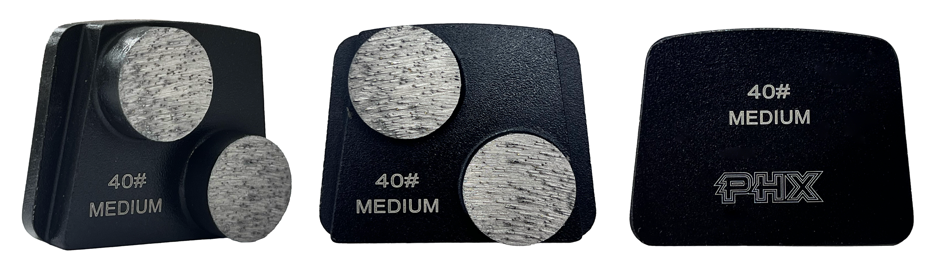 BHTG-40M2: 12 x Medium HTG 40 grit 2 segments