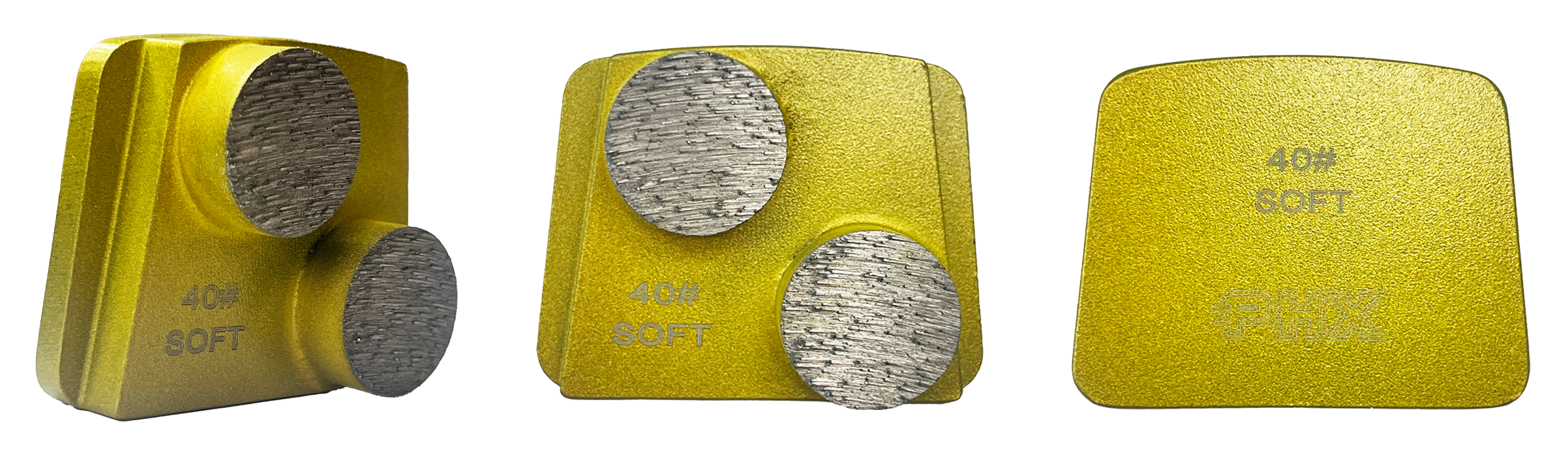 B40S2RT: 9 x 40 Grit Soft 2 seg. Premium