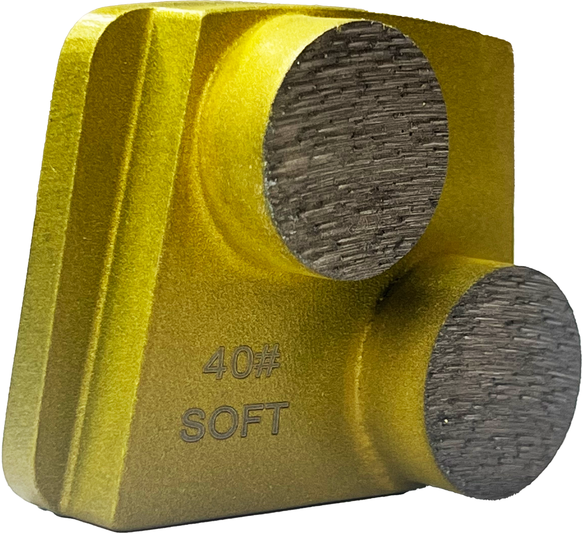 B40S2RT: 9 x 40 Grit Soft 2 seg. Premium