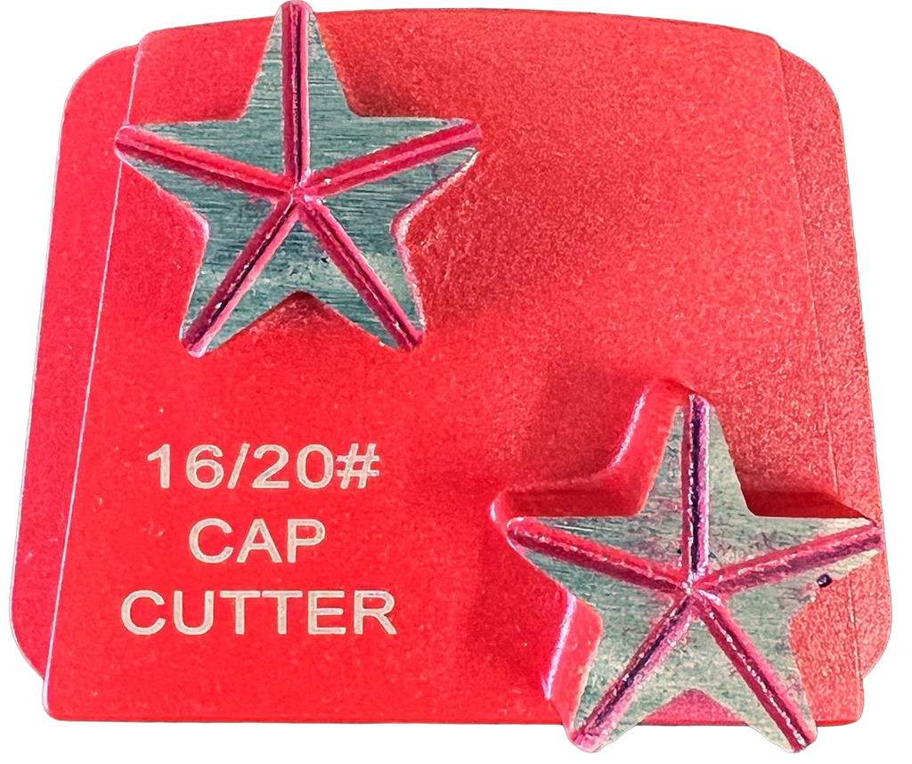 B12-16STAR2: 4 x Étoile 16 Grit 2 Seg