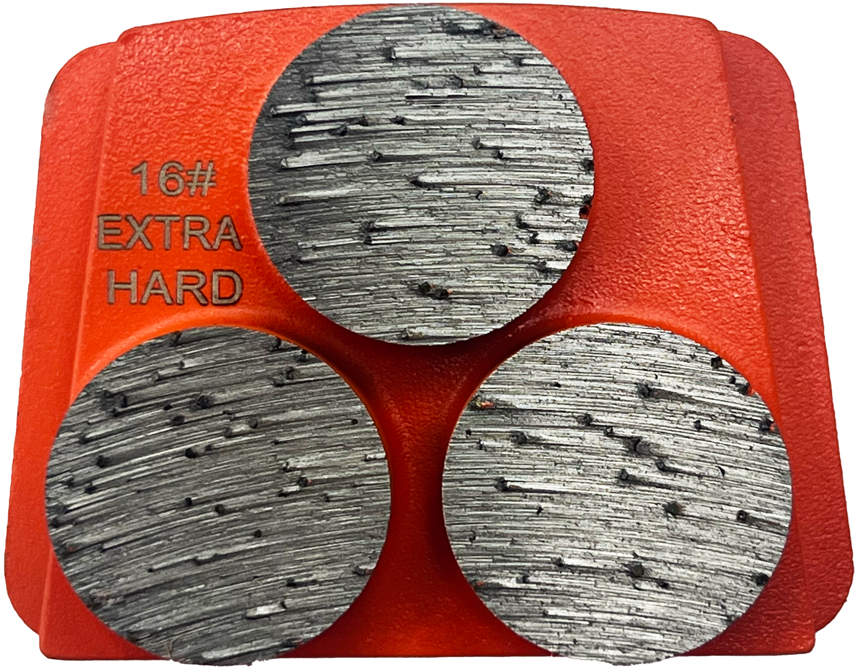 B16XH3RT: 9 x Extra Hard 16 Grit 3 Seg. Rect. Premium