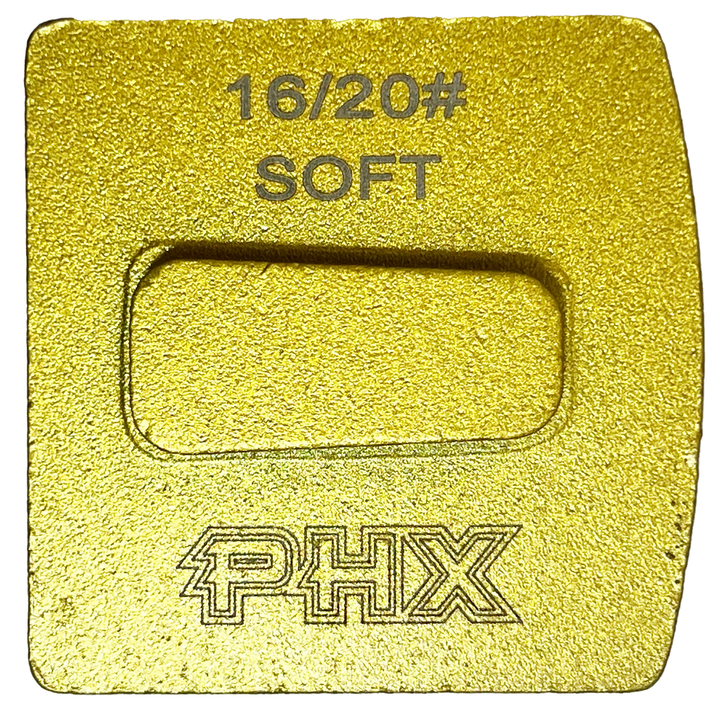 BHUSQ-16S2: 9 x Soft, 16 grit 2 segments
