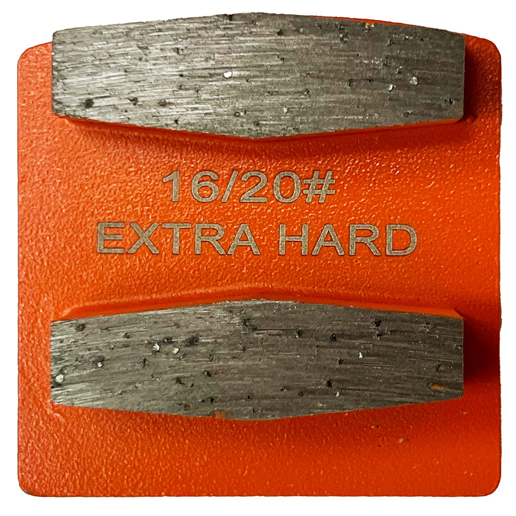 BHUSQ-16XH2: 9 x Extra-Hard 16 grit 2 segments