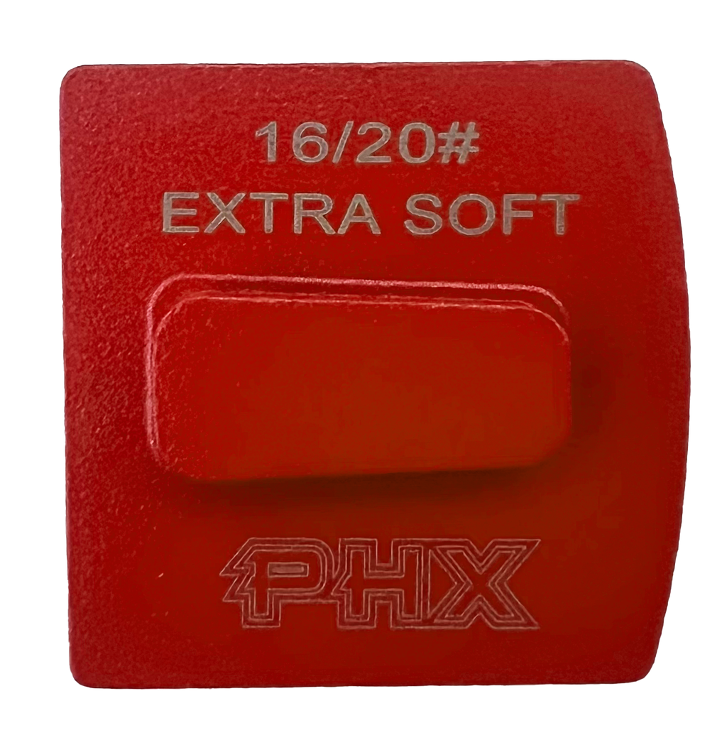 BHUSQ-16XS2: 9 x Extra-Soft, 16 grit 2 segments