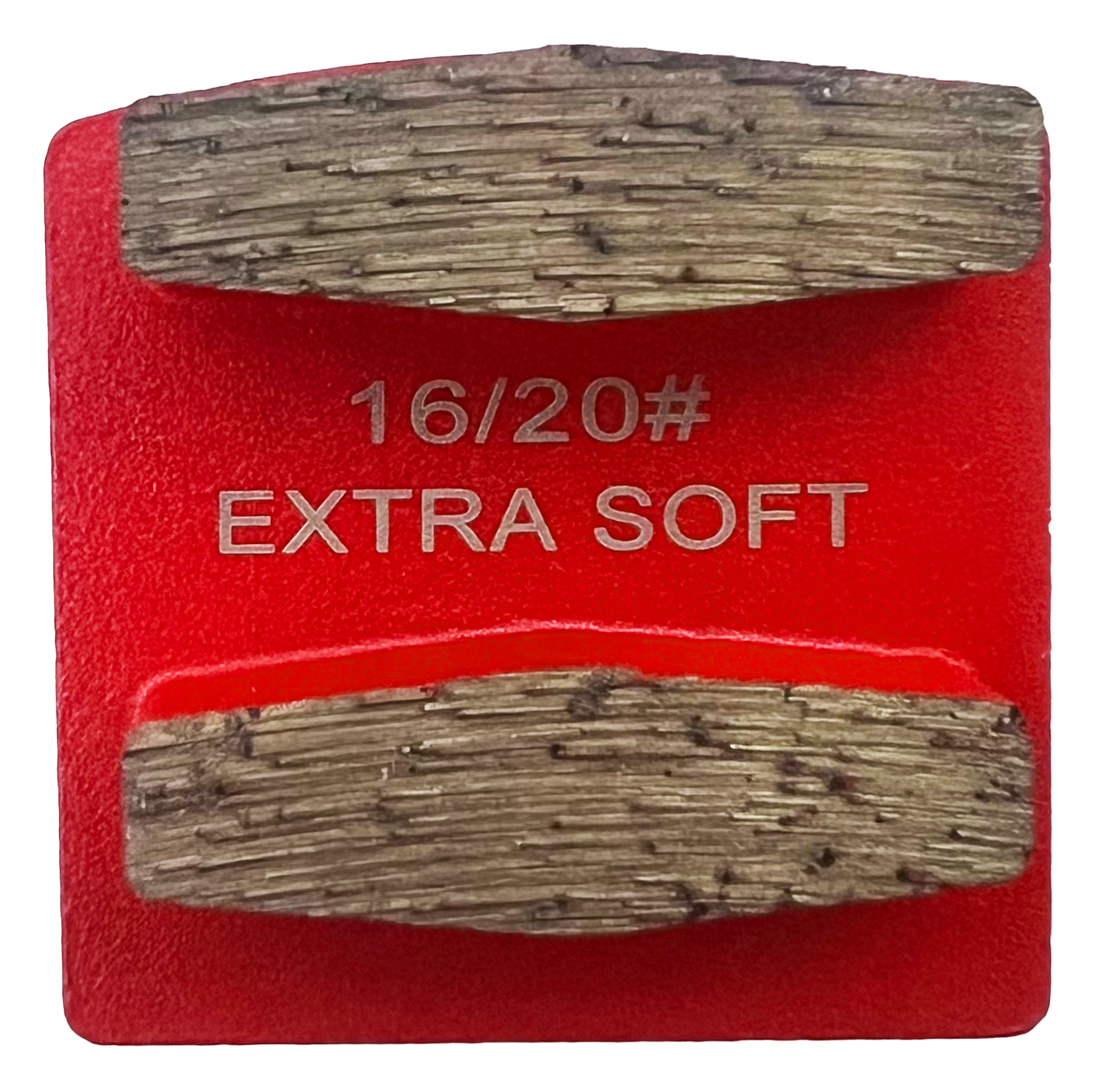 BHUSQ-16XS2: 9 x Extra-Soft, 16 grit 2 segments