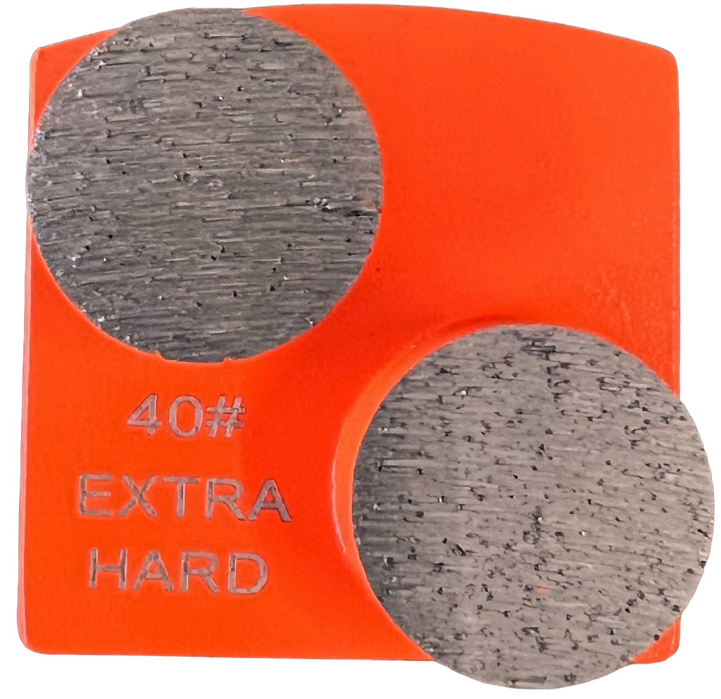 BHUSQ-40XH2: 9 x Extra-Hard, 40 grit 2 segments
