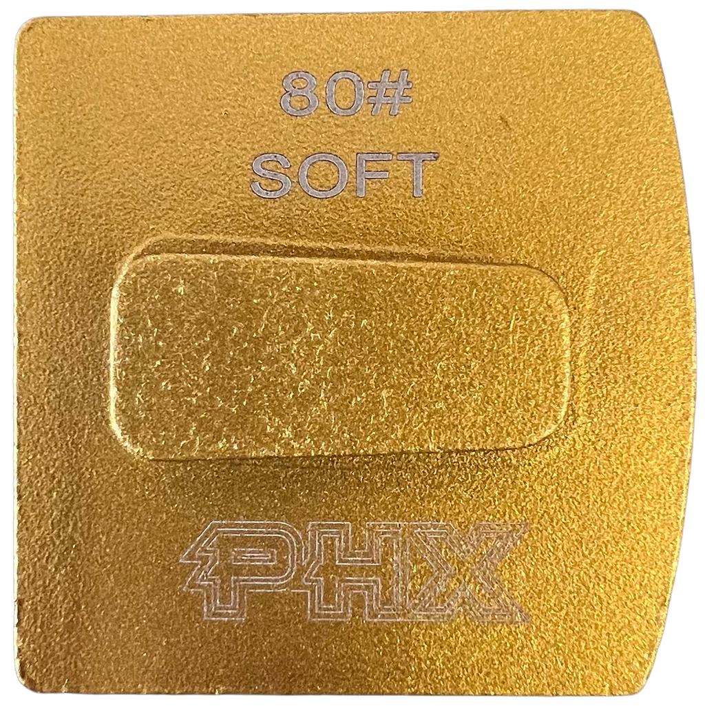 BHUSQ-80S2: 9 x Soft, 80 grit 2 segments