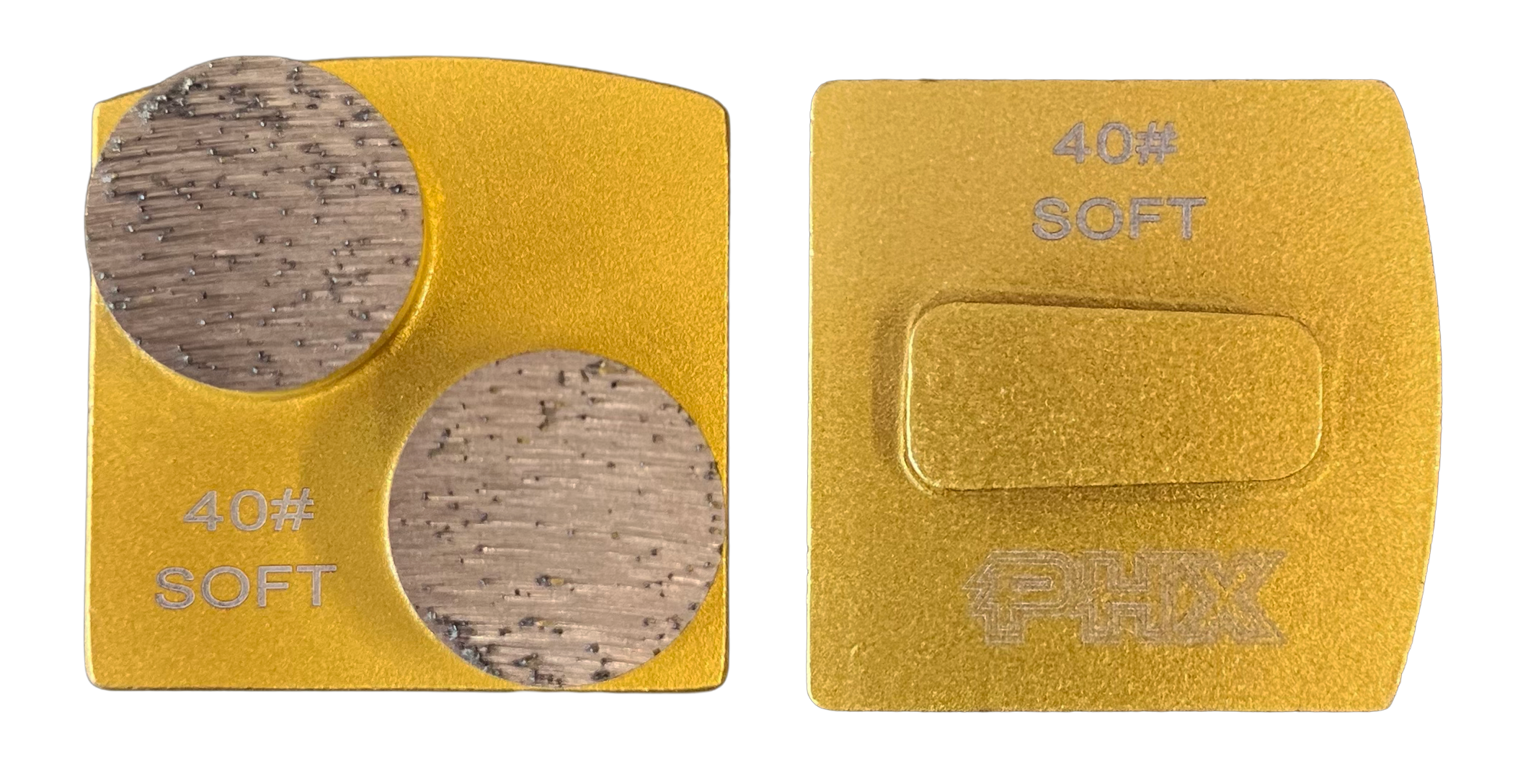 BHUSQ-40S2: 9 x Soft, 40 grit 2 segments