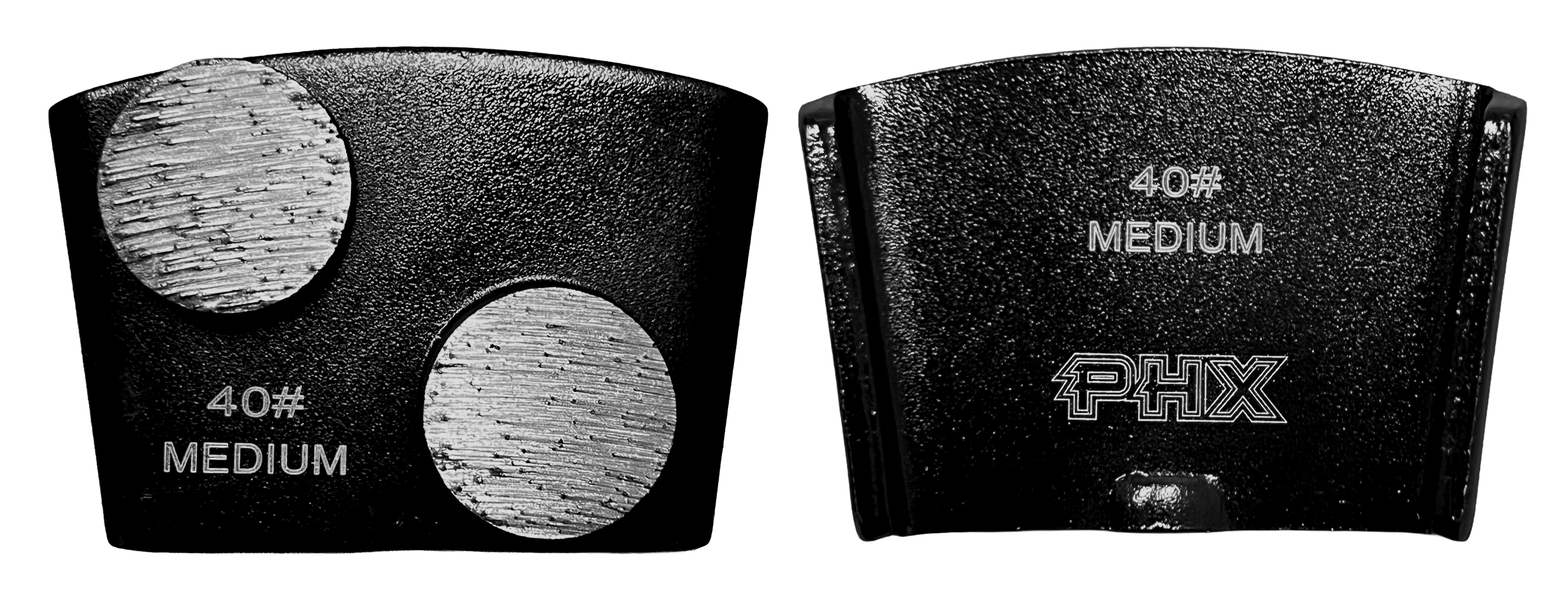 BHTC-40M2: 12 x Medium style HTC 40 grit 2 segments