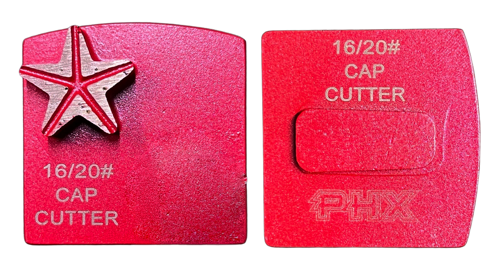 BHUSQ-STAR1: 9 X  16 grit Cap Cutter 1 segment