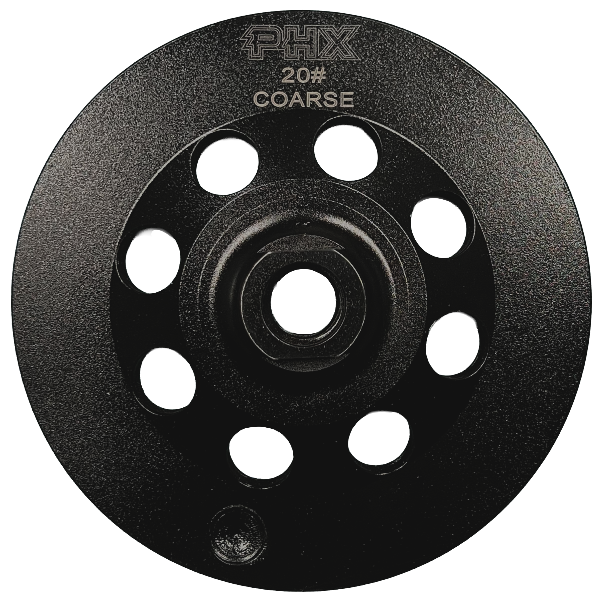 CW503: 5" Arrow Cup Wheel,20#, Threaded