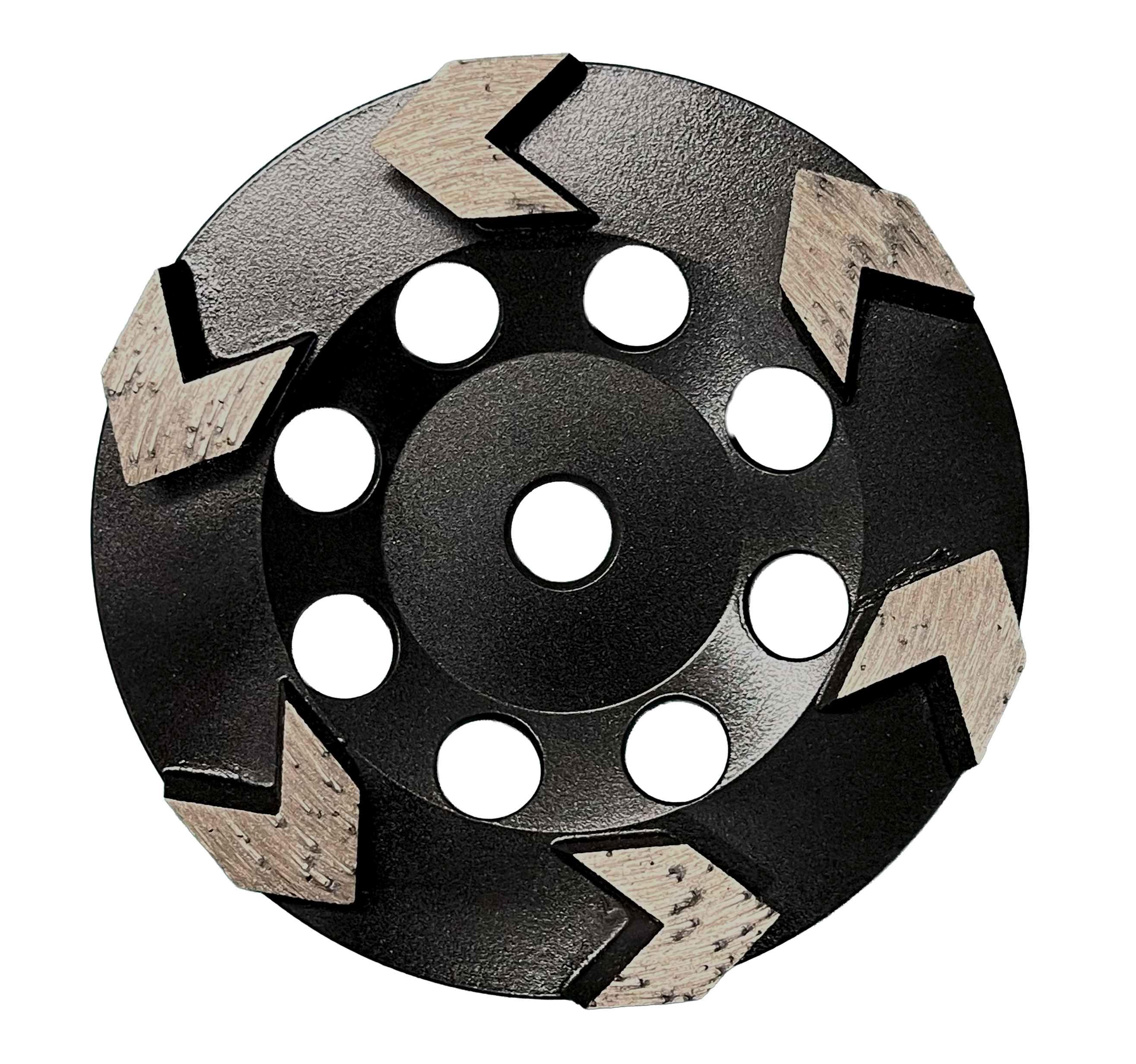 CW503: 5" Arrow Cup Wheel,20#, Threaded