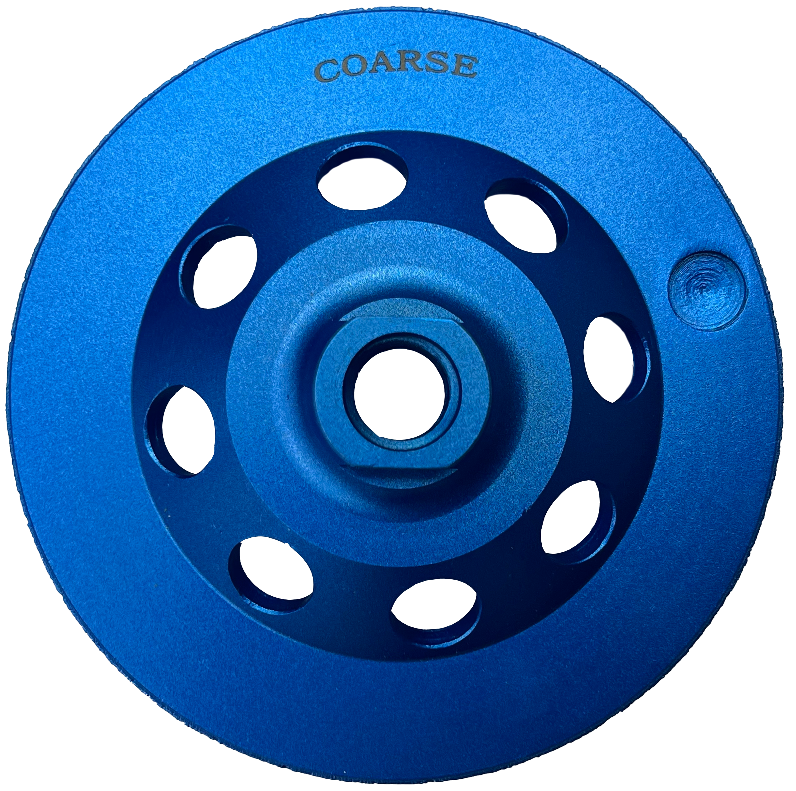CW504: 5" Turbo Cup Wheel,20#, Coarse, Threaded