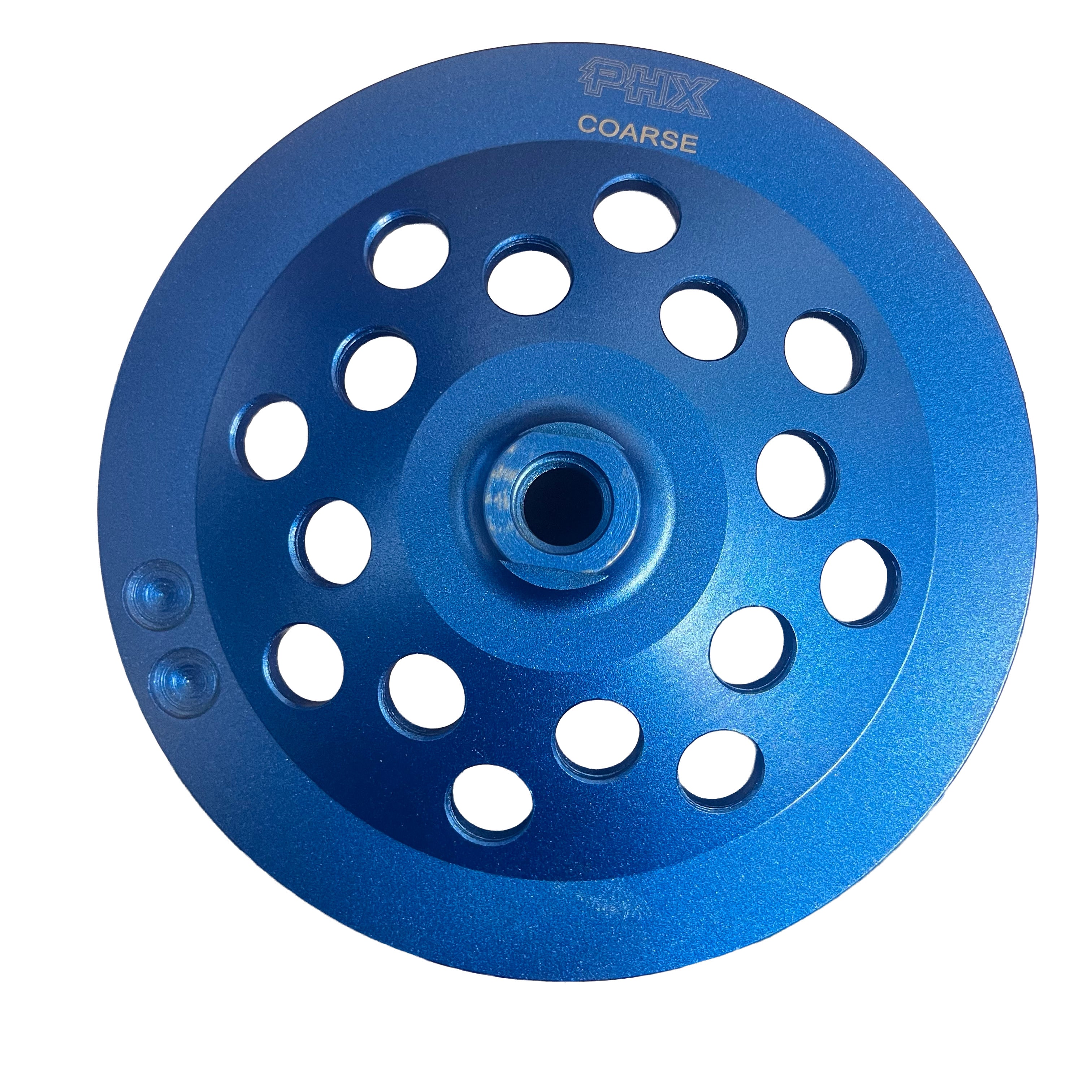 CW712: 7" Turbo Cup Wheel, 40/50#, Medium,5/8"-11 Thread