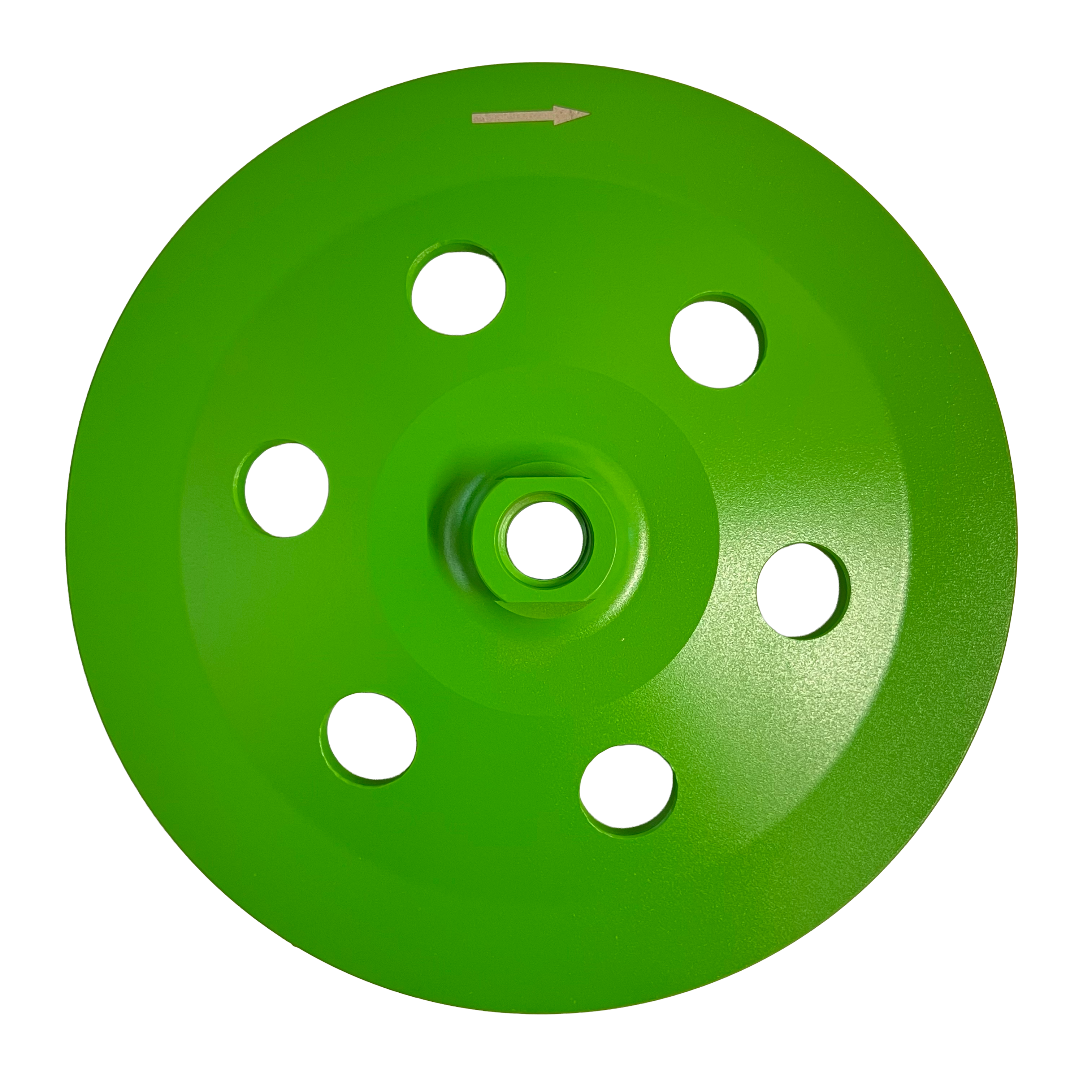 CW702: 7" PCD Cup Wheel,6 x Quarter PCD segments, Threaded