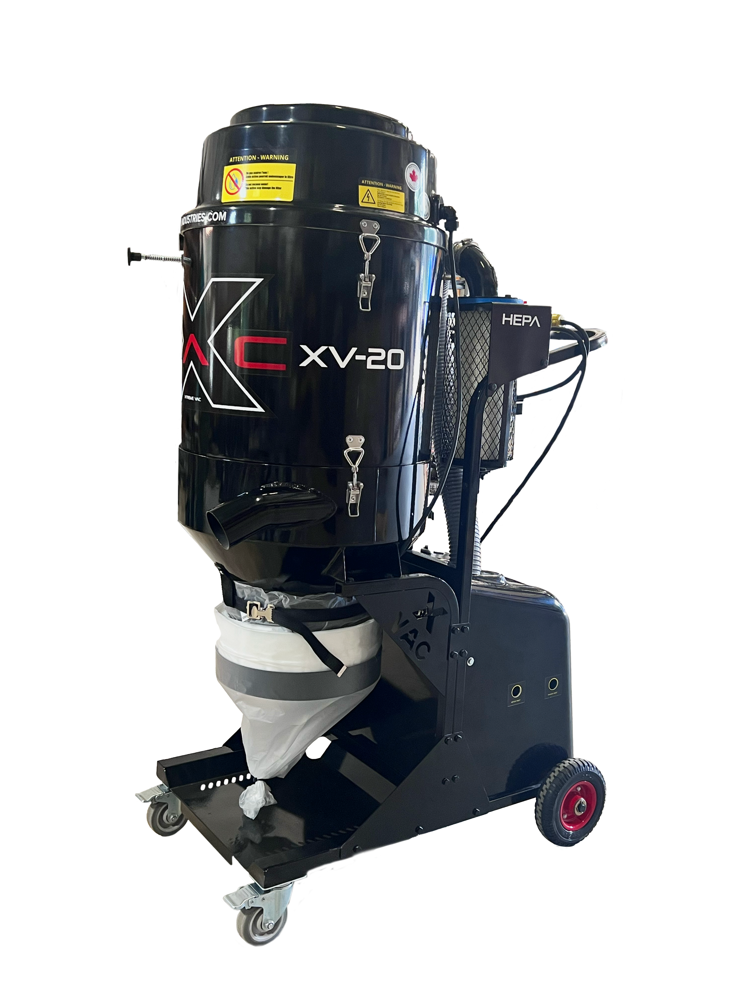 XV-20: Remote HEPA Vacuum