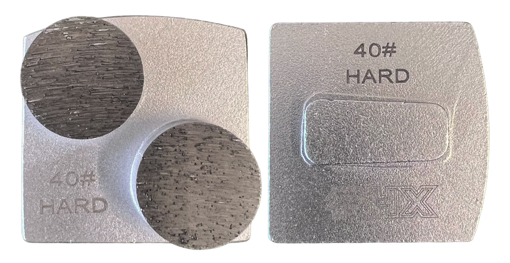BHUSQ-40H2: 9 x Hard, 40 grit 2 segments