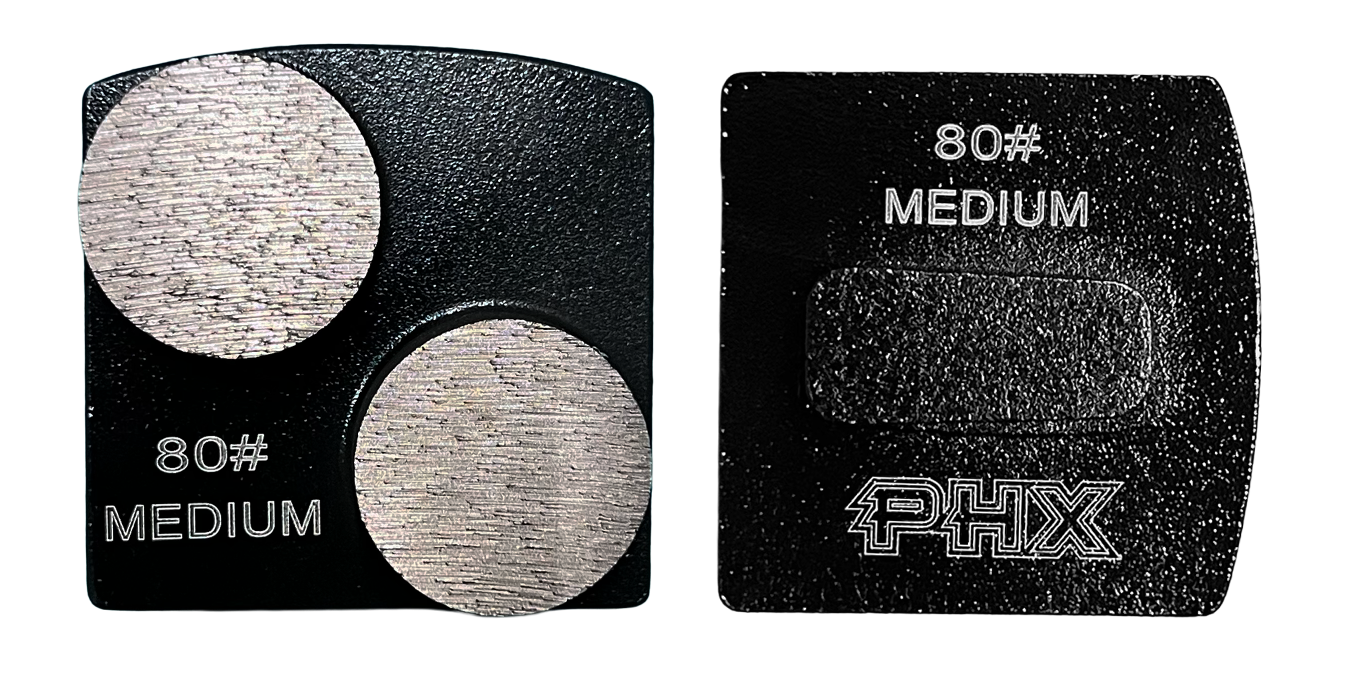 BHUSQ-80M2: 9 x Medium style husqvarna 80 grit 2 segments